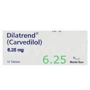 Dilatrend 6.25mg Tablets (10s)