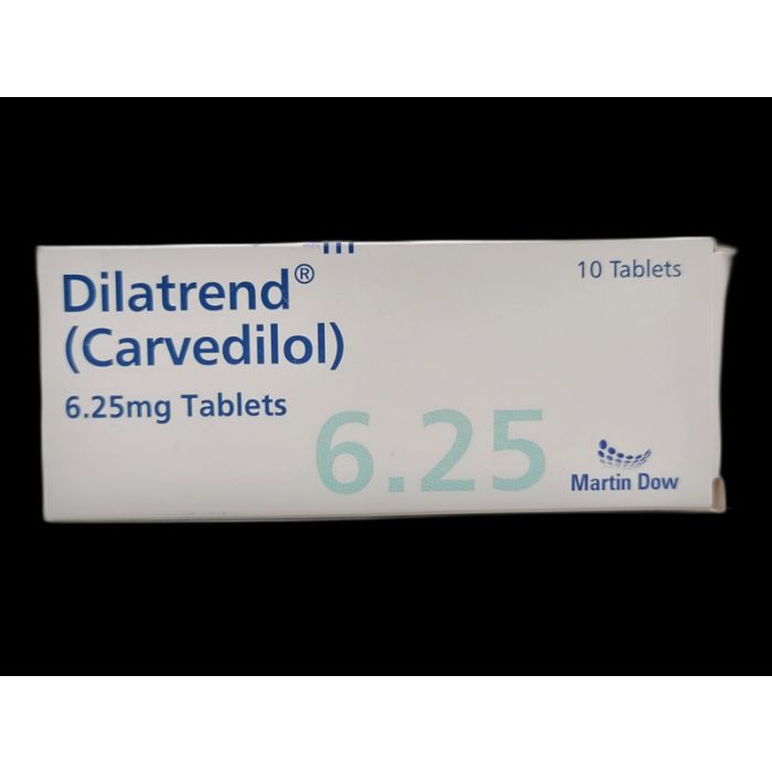 Dilatrend 6.25mg Tablets