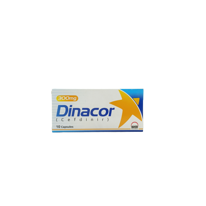 Dinacor 300mg Capsules