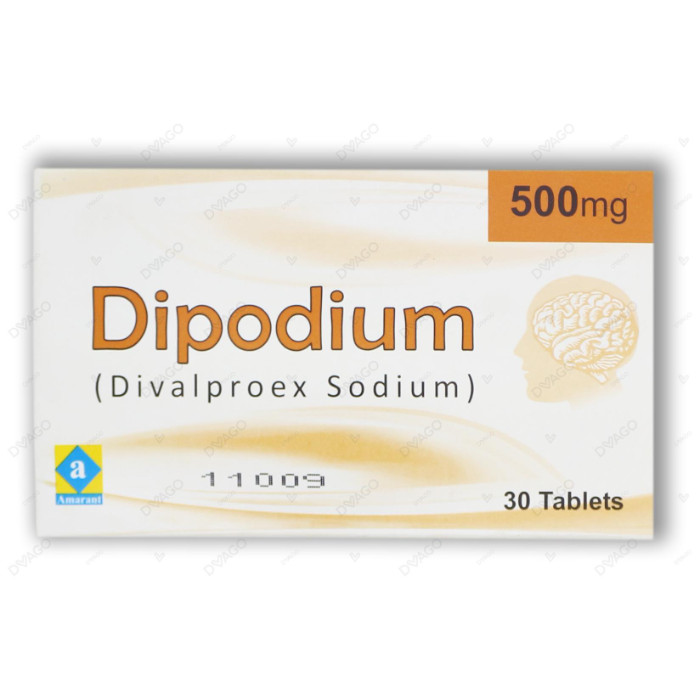 Dipodium 500mg Tablets (30s)
