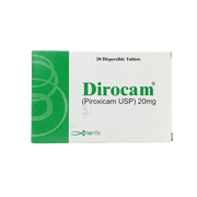 Dirocam 20mg Dispersible Tablets