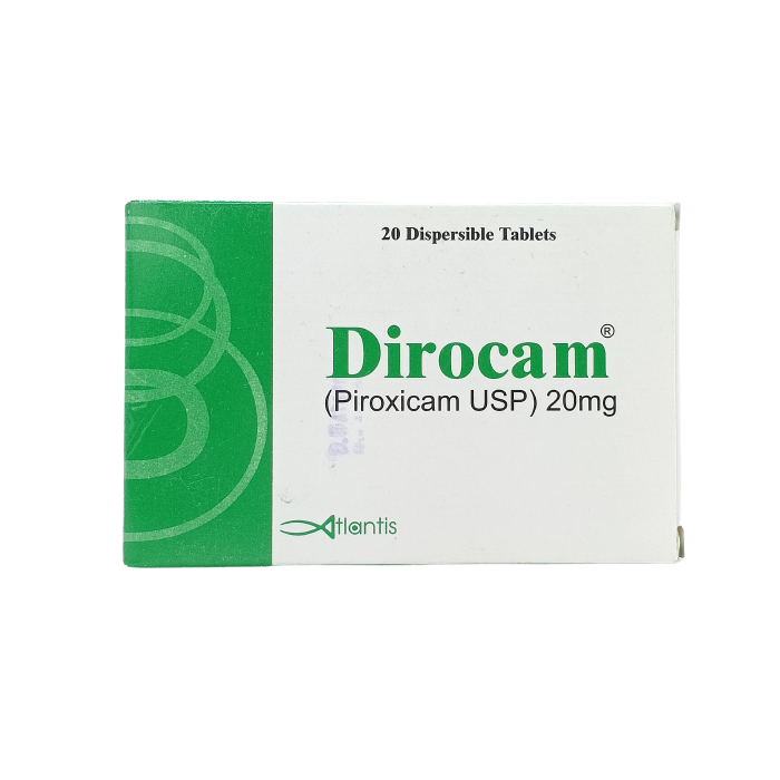 Dirocam 20mg Dispersible Tablets