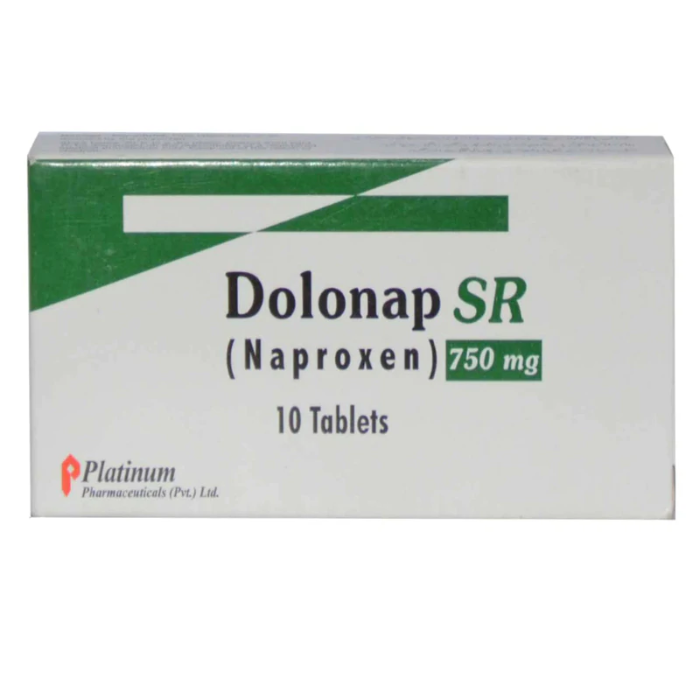 Dolonap SR 750mg Tablets (10s)