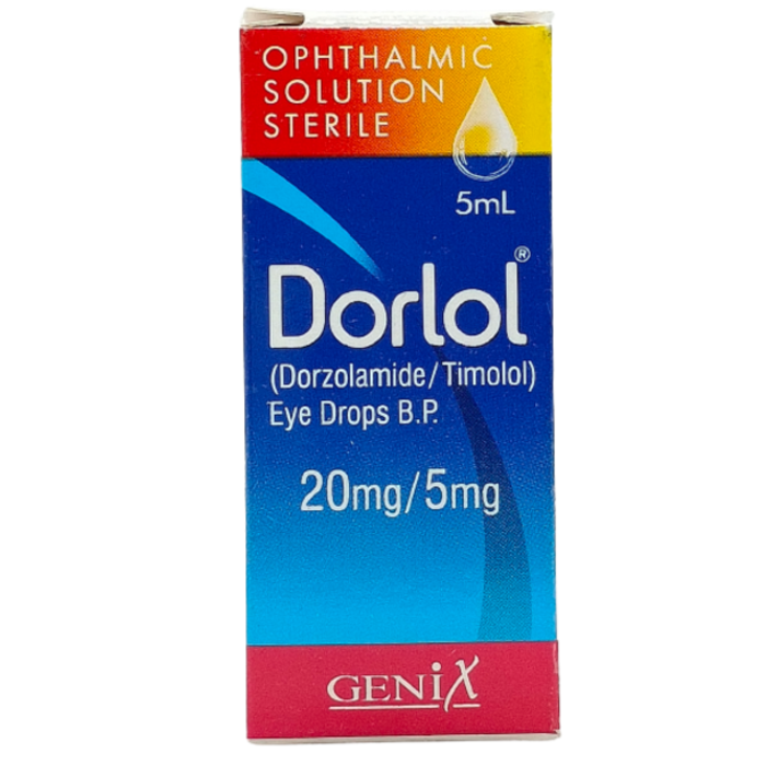 Dorlol 20mg/5mg Eye Drops 5ml