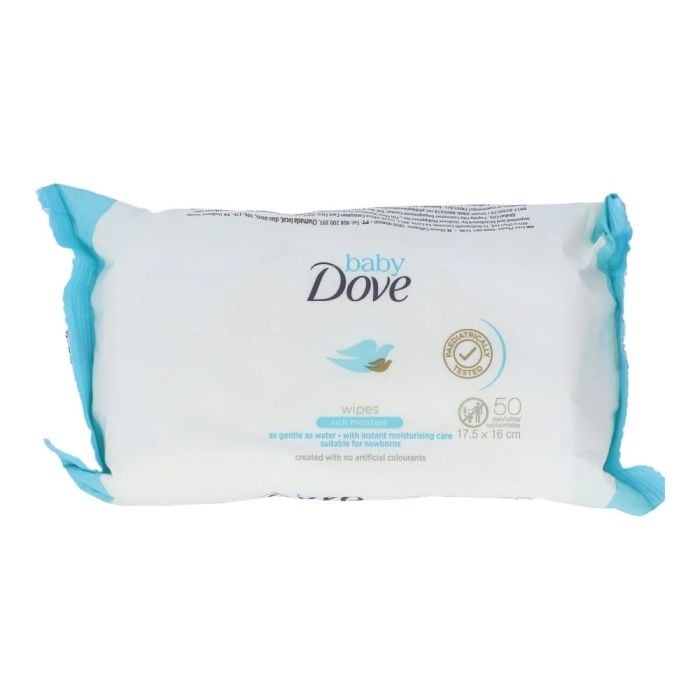 Dove Baby Wipes Rich Moisture 50pcs