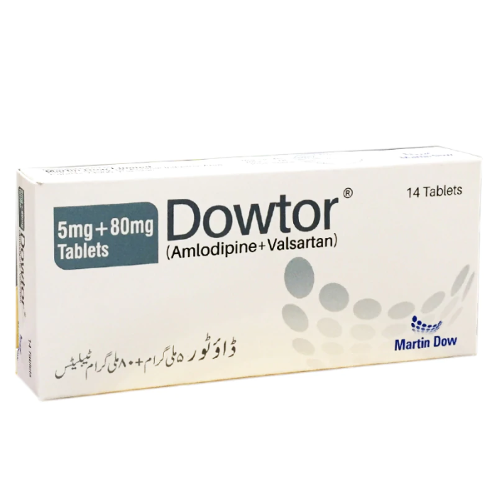 Dowtor 5mg/80mg Tablets (14s)