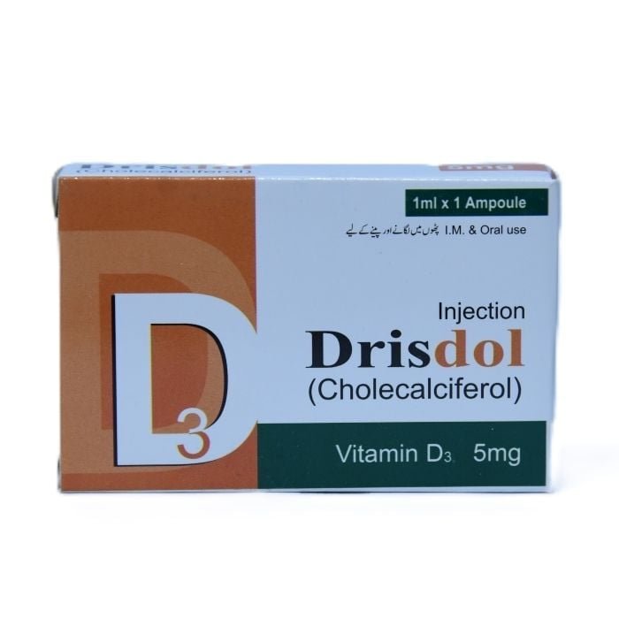 Drisdol 5mg Ampoule 200000iu 1s 1ml