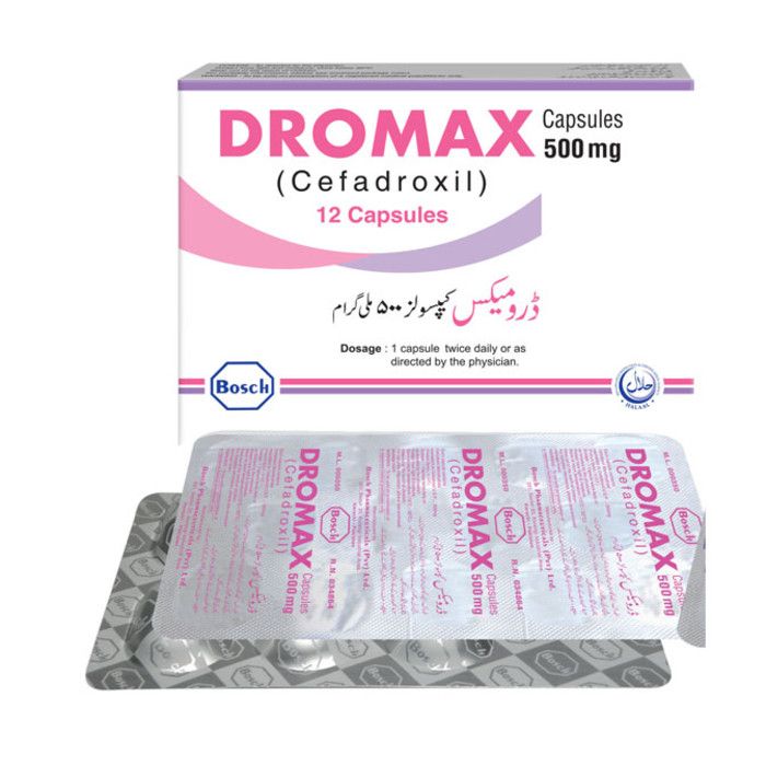 Dromax 500mg Capsules (12s)