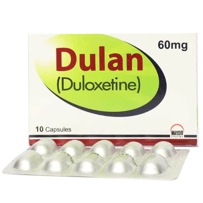 Dulan 60mg Capsules