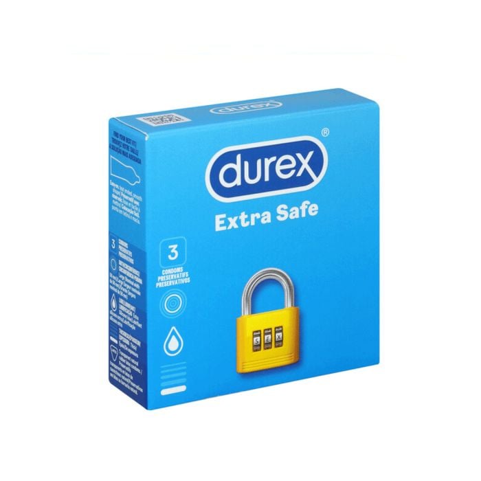 Durex Condom 3pcs Extra Safe.