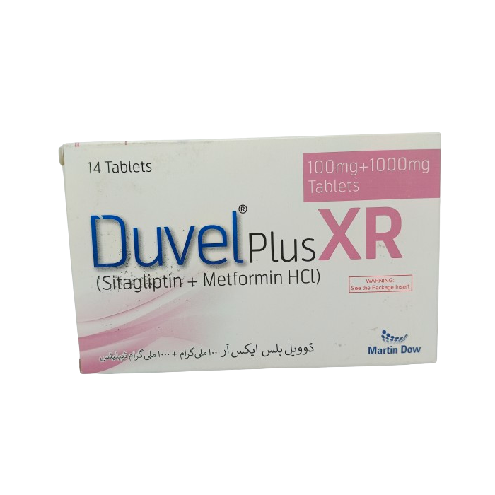Duvel Plus Xr 100mg 1000mg Tablets 14s