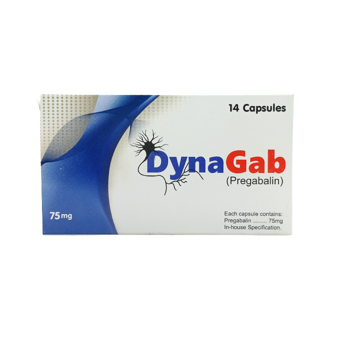 Dynagab 75g Capsules