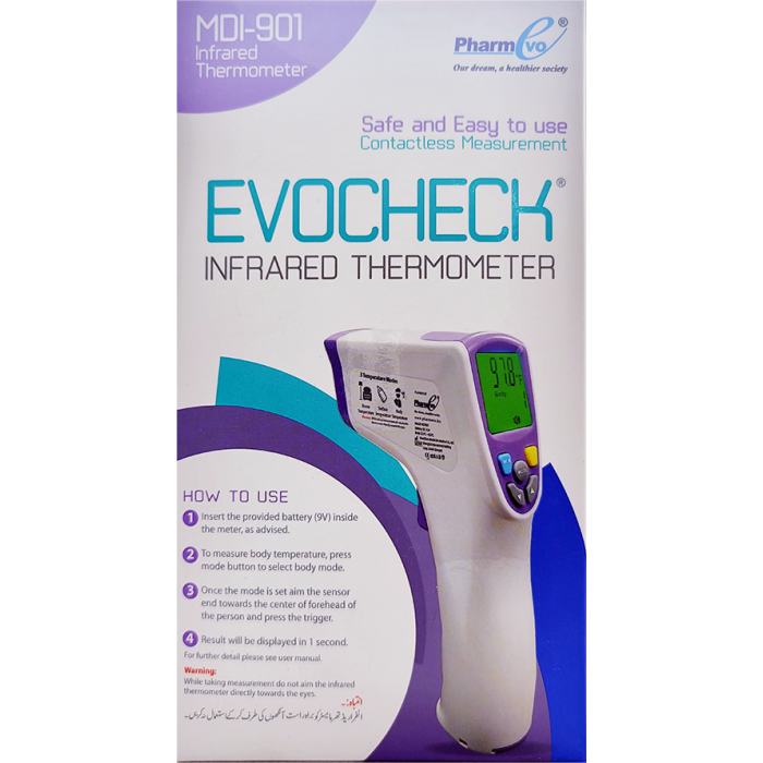 Evocheck Infrared Thermometer Mdi 907