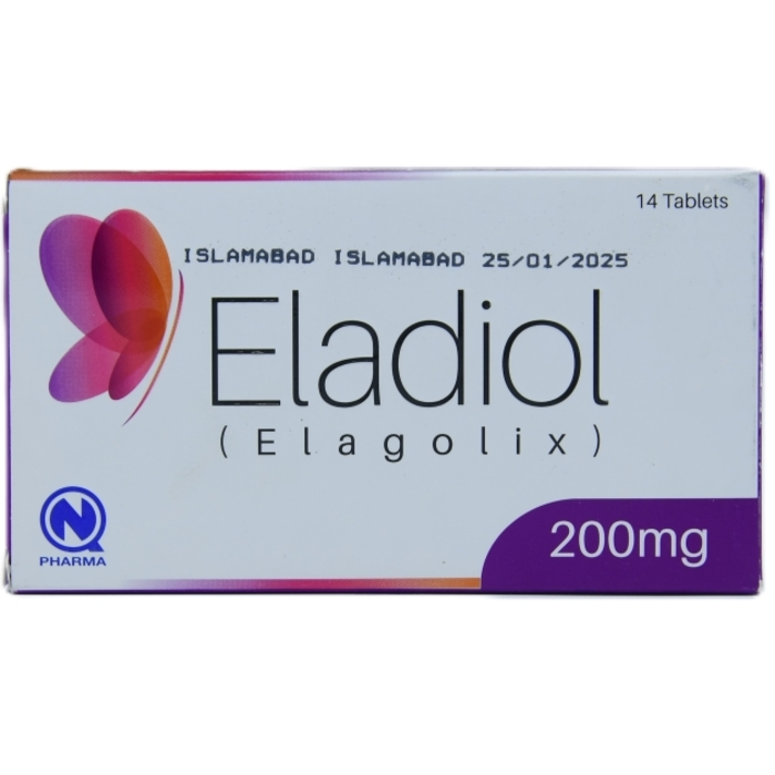 Eladiol 200mg Tablets (14s)