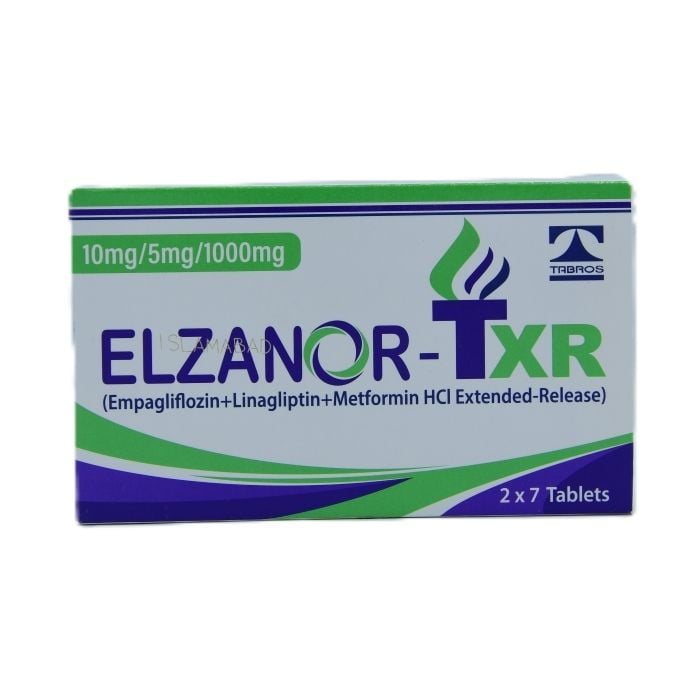 Elzanor Txr 10mg 5mg 1000mg Tabs 14s