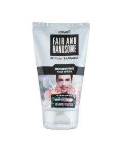 Emami Fair & Handsome Instant Face Wash 100gm 100% Oil Clear