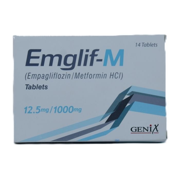 Emglif M 12.5mg 1000mg Tablets