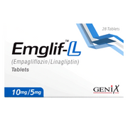 Emglif L 10mg/5mg Tablets (28s)