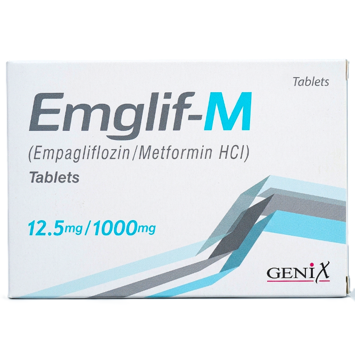 Emglif M 12.5mg/1000mg Tablets (28s)
