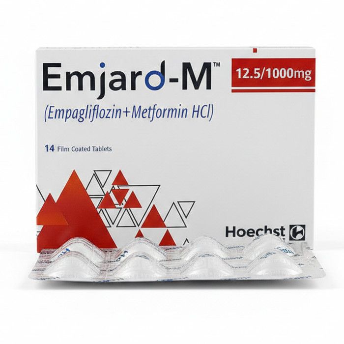 Emjard-M 12.5mg/1000mg Tablets (14s)