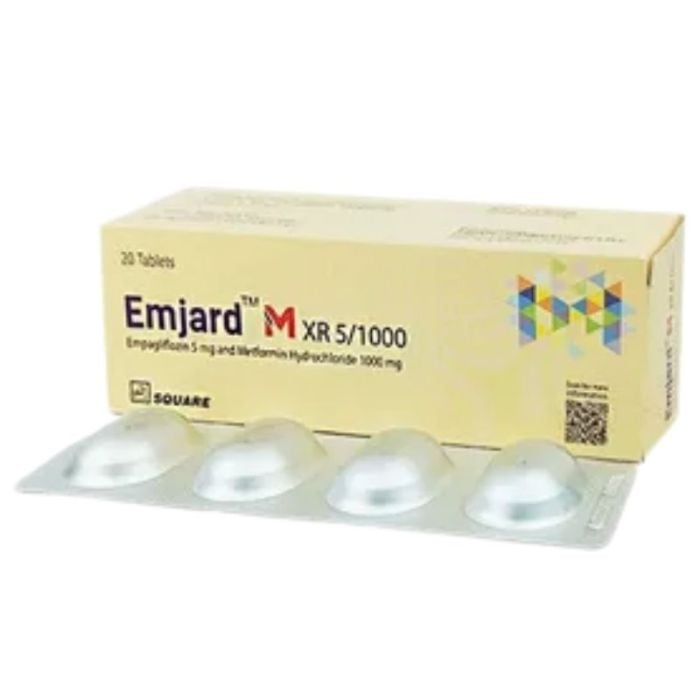 Emjard m tab 5/1000mg 14s