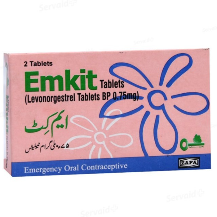 Emkit 0.75mg Tablets (2s)