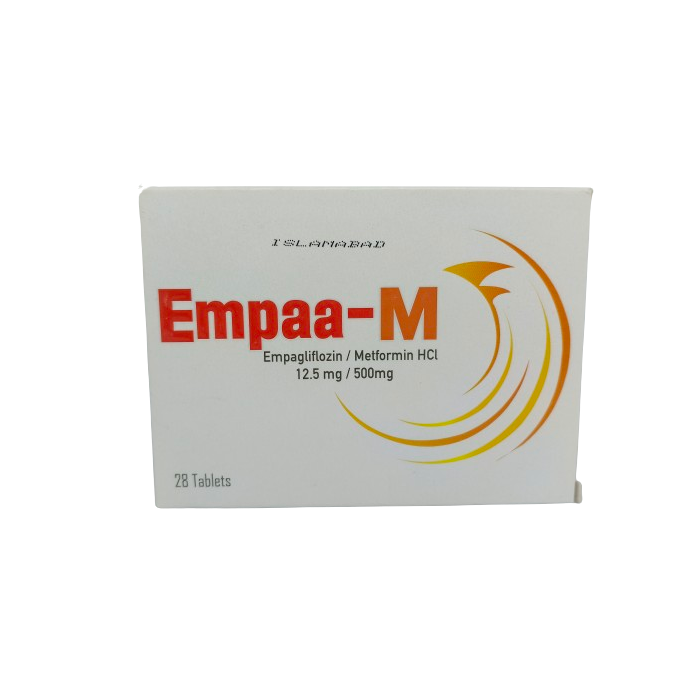 Empaa M 12.5mg 500mg Tablets 28s