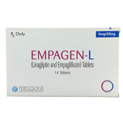 Empagen L 5mg/25mg Tablets (14s)