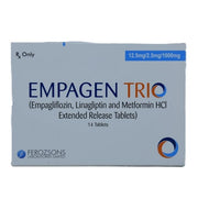 Empagen Trio 12.5mg 2.5mg 1000mg Tablets 14s