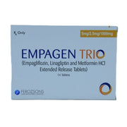 Empagen Trio 5mg 2.5mg 1000mg Tablets 14s