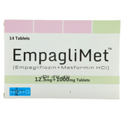 Empaglimet 12.5mg/1000mg Tablets (14s)