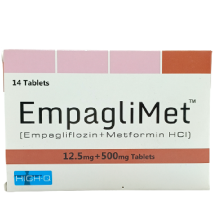 Empaglimet 12.5mg/500mg Tablets (14s)