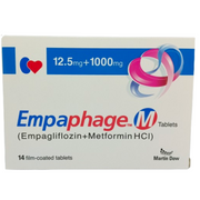 Empaphage M 12.5mg/1000mg Tablets (14s)