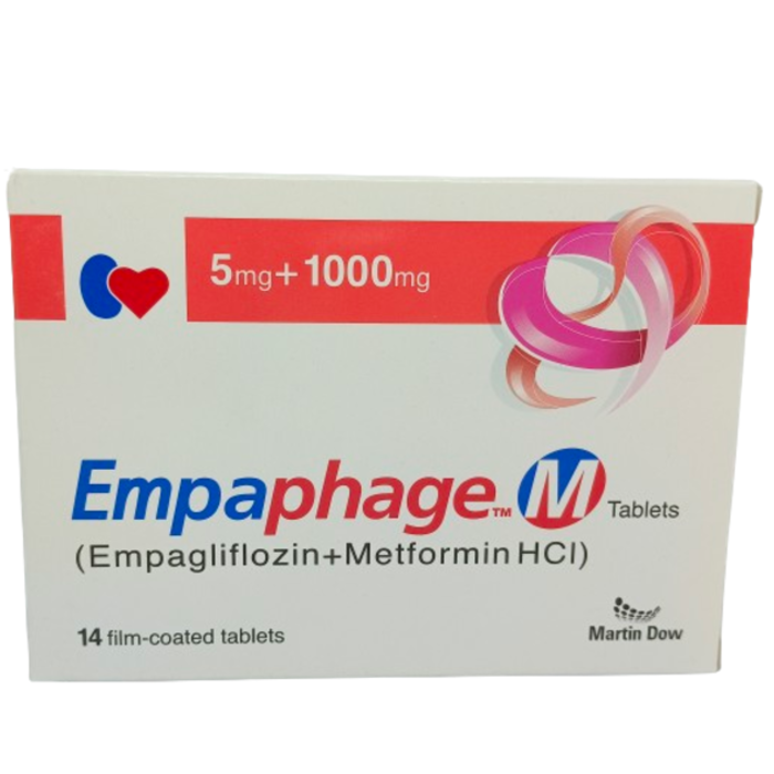 Empaphage M 5mg/1000mg Tablets (14s)