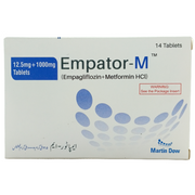 Empator M 12.5mg/1000mg Tablets (14s)