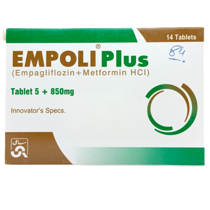 Empoli Plus 5mg/850mg Tablets (14s)