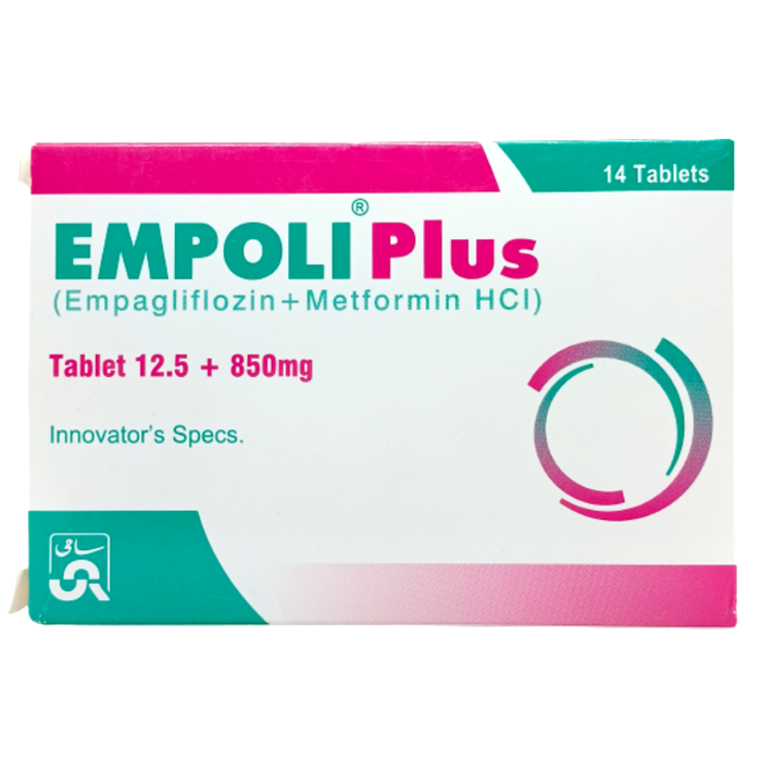 Empoli Plus 12.5mg/850mg Tablets (14s)