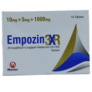 Empozin 3Xr 10mg/5mg/1000mg Tablets (14s)