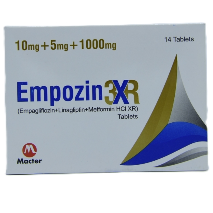 Empozin 3Xr 10mg/5mg/1000mg Tablets (14s)