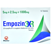 Empozin 3Xr 5mg/2.5mg/1000mg Tablets (14s)
