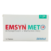 Emsyn Met 5mg/1000mg Tablets (14s)