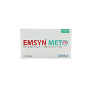 Emsyn Met 5mg 1000mg Tablets
