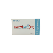 Emsyn Met Xr 12.5mg 1000mg Tablets