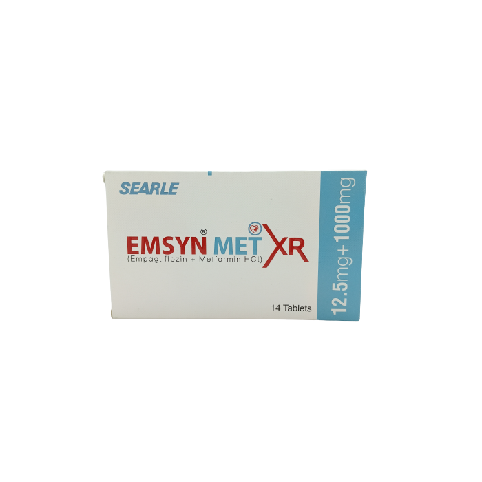 Emsyn Met Xr 12.5mg 1000mg Tablets