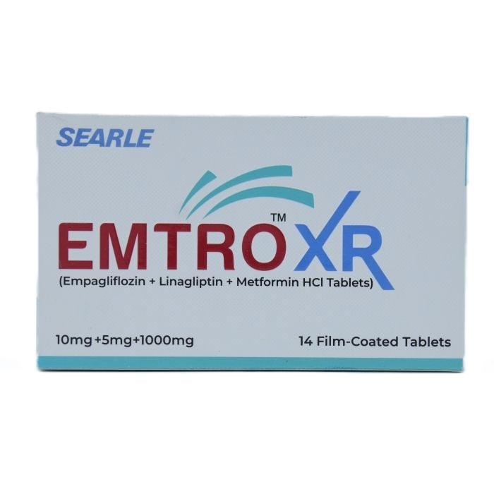 Emtro Xr 10mg 5mg 1000mg Tab 14s