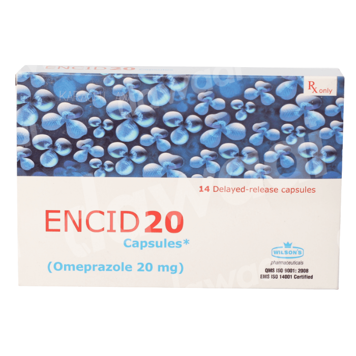 Encid 20mg Capsules (14s)