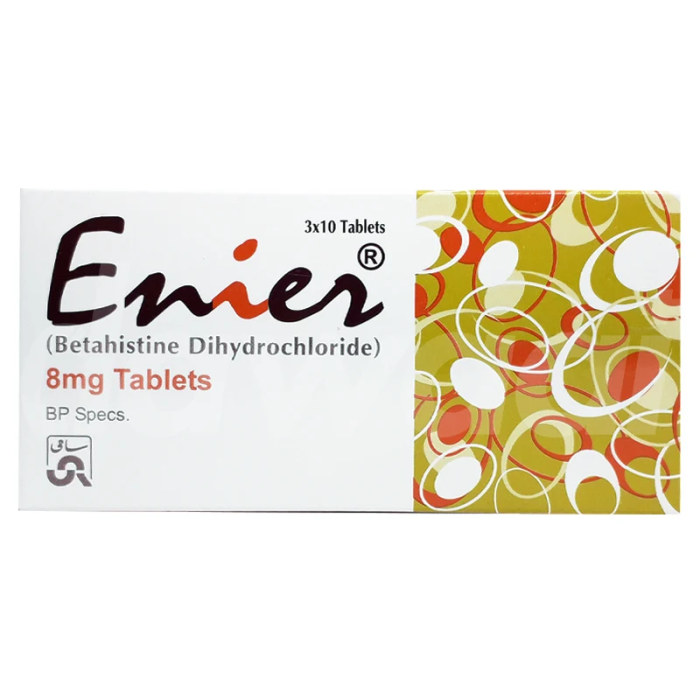 Enier 8mg Tablets