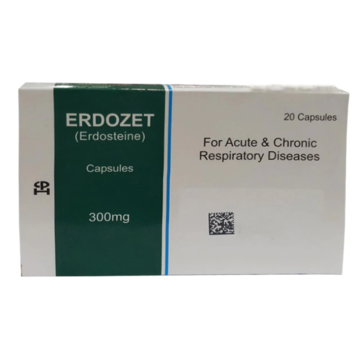 Erdozet 300mg Capsules (20s)