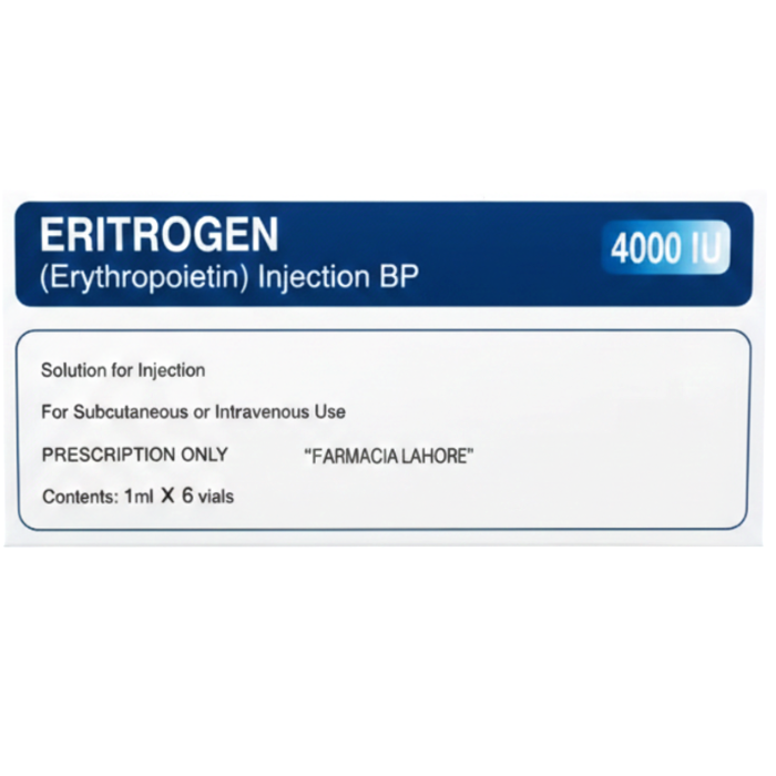Eritrogen 4000Iu Iv/Sc Injection (6s)