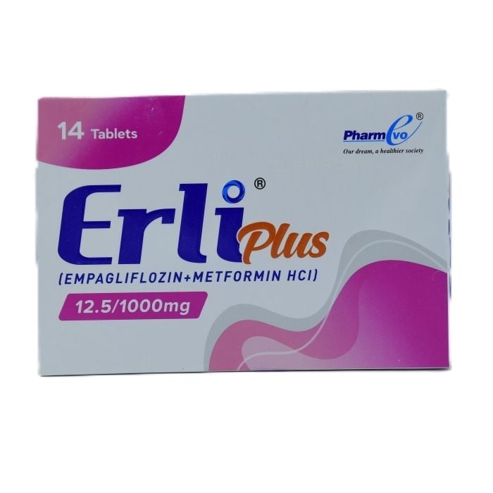 Erli Plus 12.5mg 1000mg Tablets